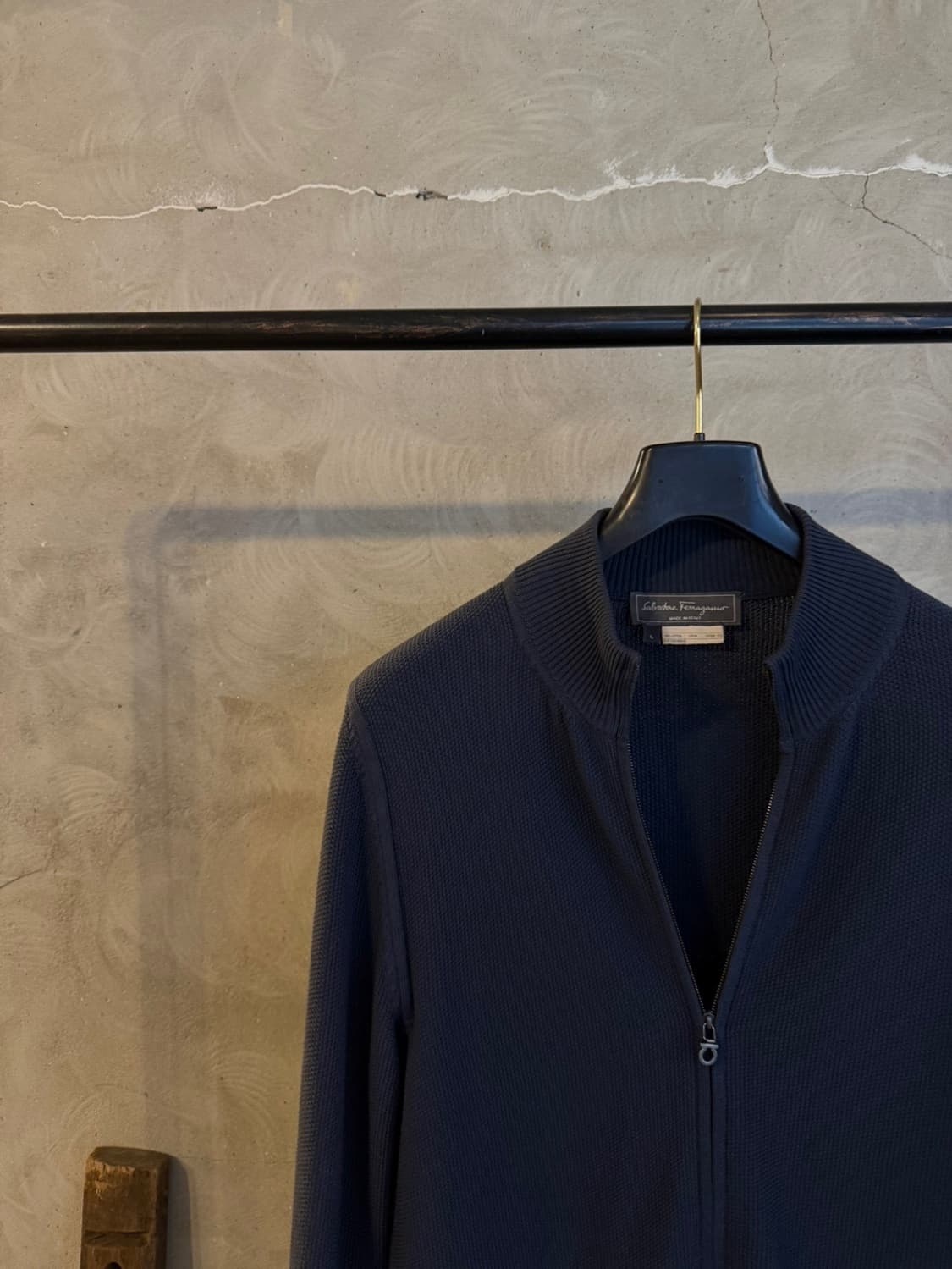 살바토레 페라가모 짚업 가디건 100~105 상품이미지2