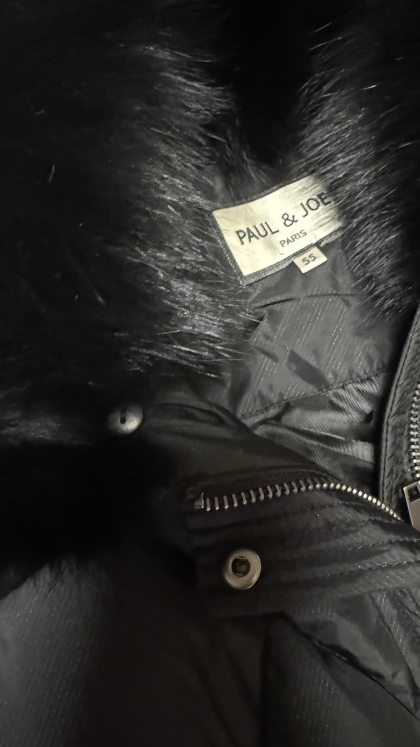 폴앤조 블랙 롱패딩 구스패딩 상품이미지5