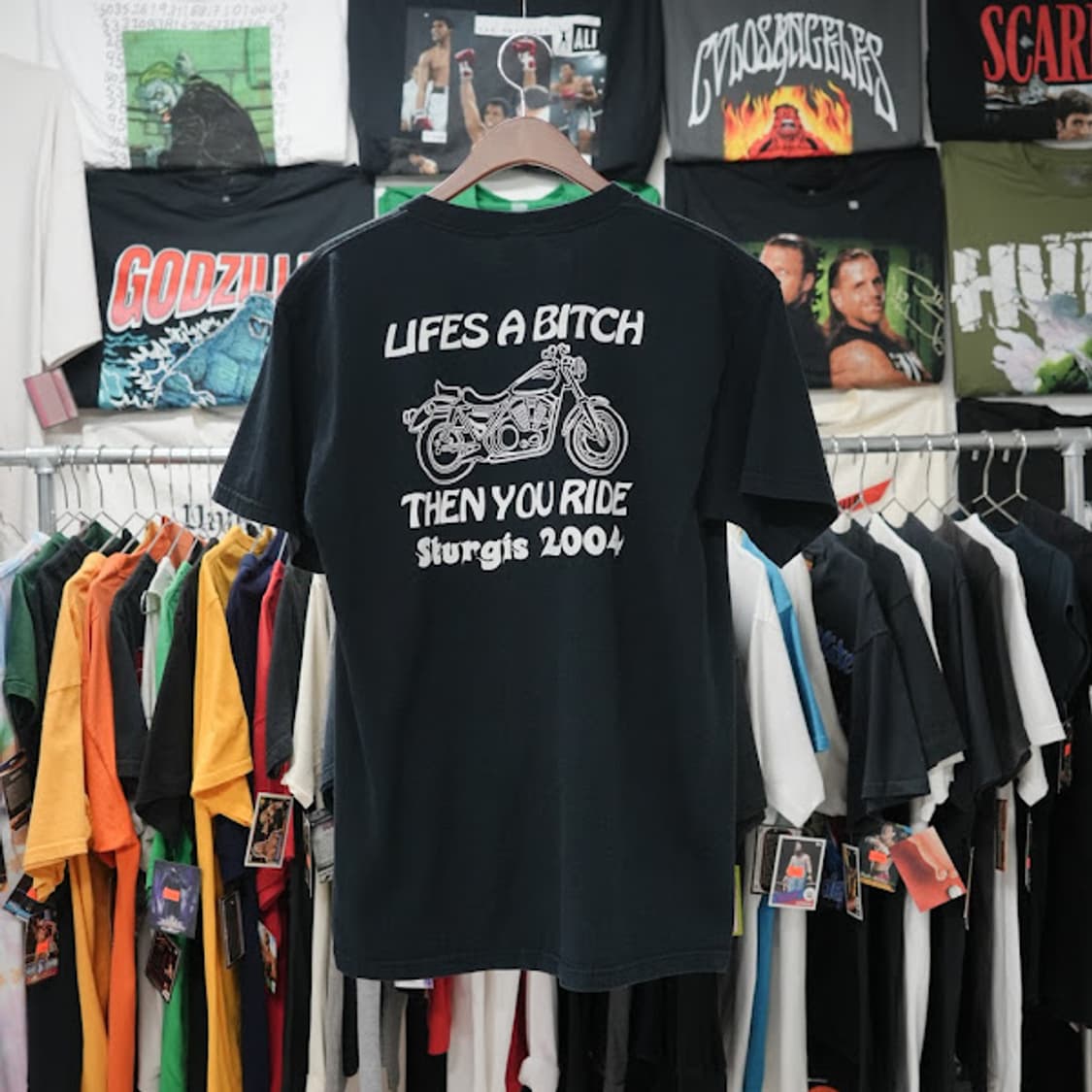 2004년 빈티지 Life's a Bitch 티셔츠 상품이미지5