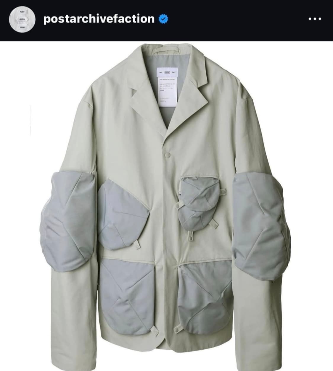 [L] 5.0 senter Trouser jacket 상품이미지1