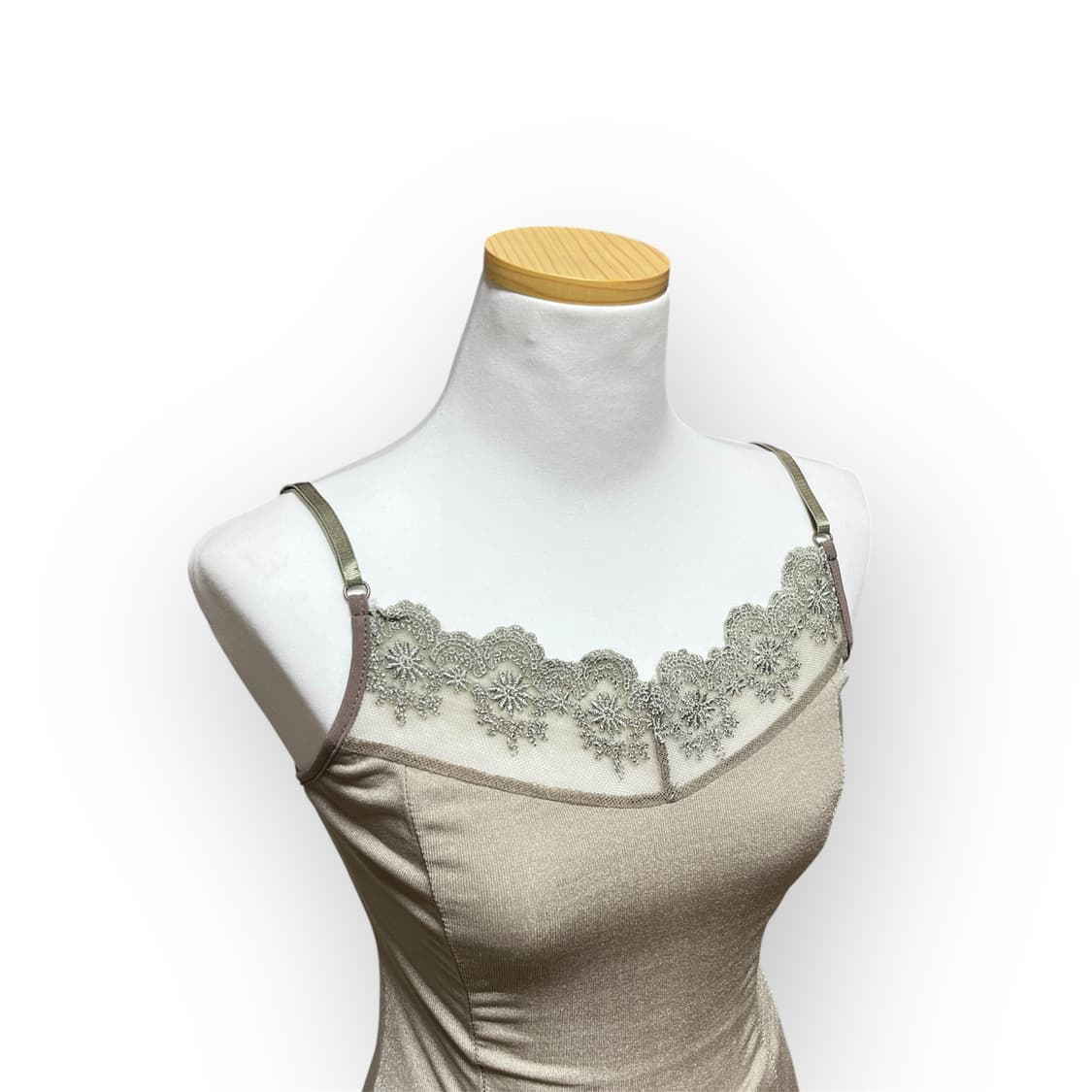 [Ozz Angelo] 글로시 러플 나시 상품이미지6