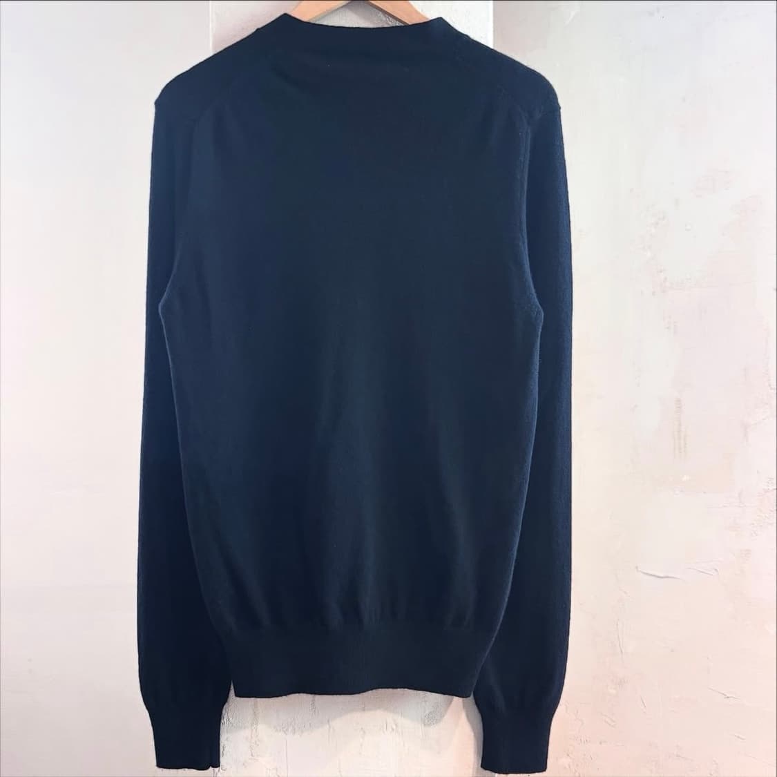 꼼데가르송 화이트 와펜 블랙 가디건 상품이미지4