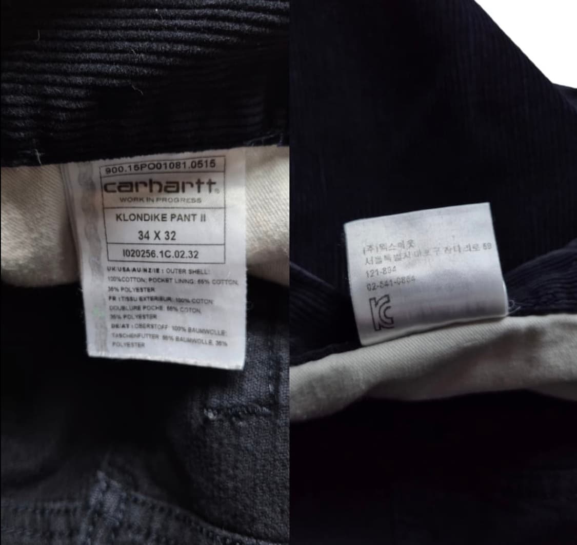 34x32 칼하트 코듀로이 상품이미지9