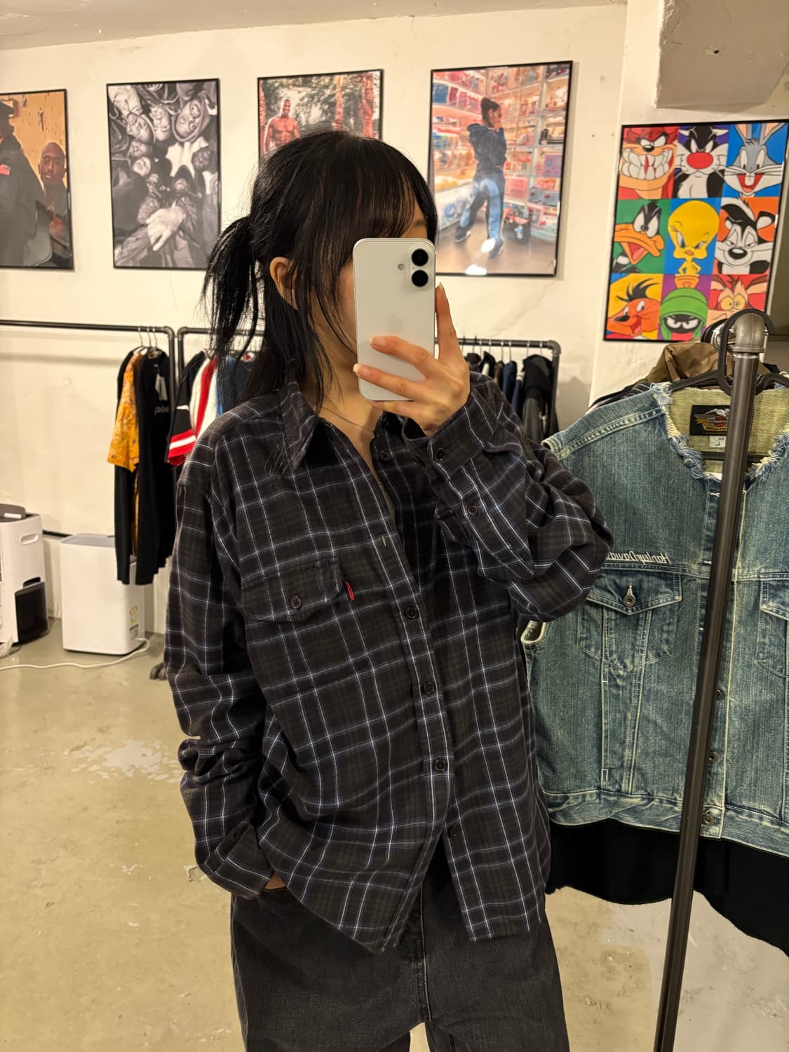 슈프림 체크셔츠 상품이미지1