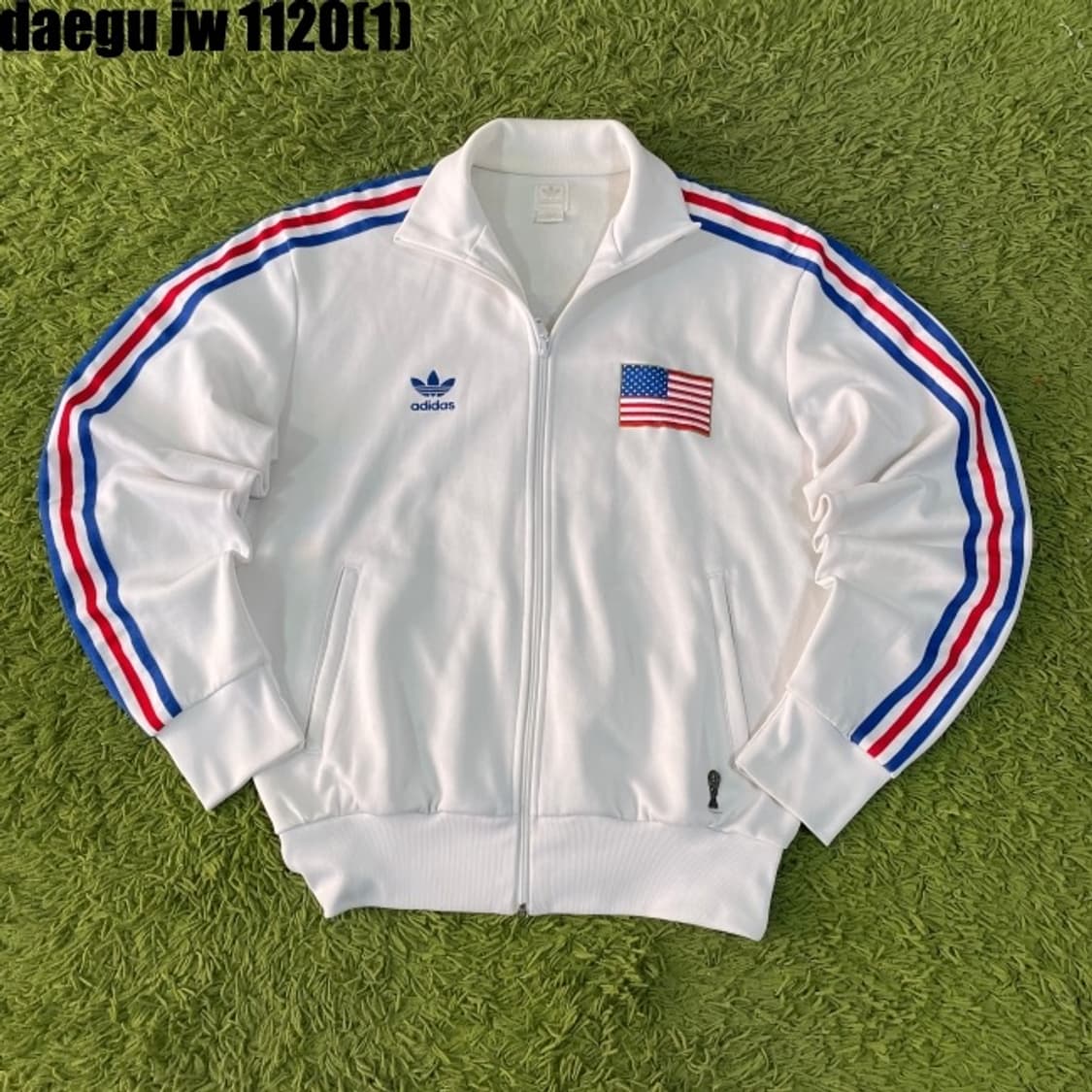 아디다스 화이트 성조기 져지 상품이미지1