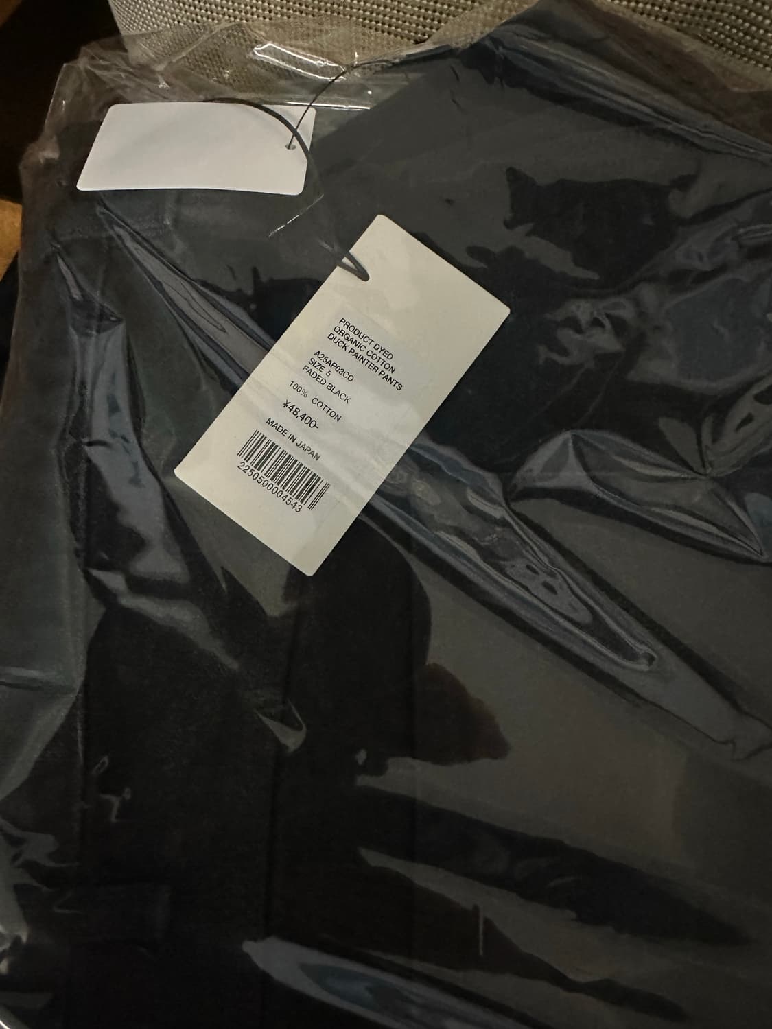 오라리 25FW 덕 페인터 팬츠 5 상품이미지2