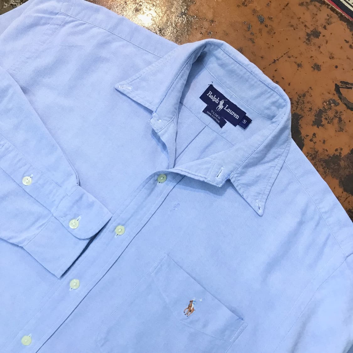 폴로랄프로렌 소라 원포켓 옥스포드 셔츠 남방 님성 110 사이즈 상품이미지3