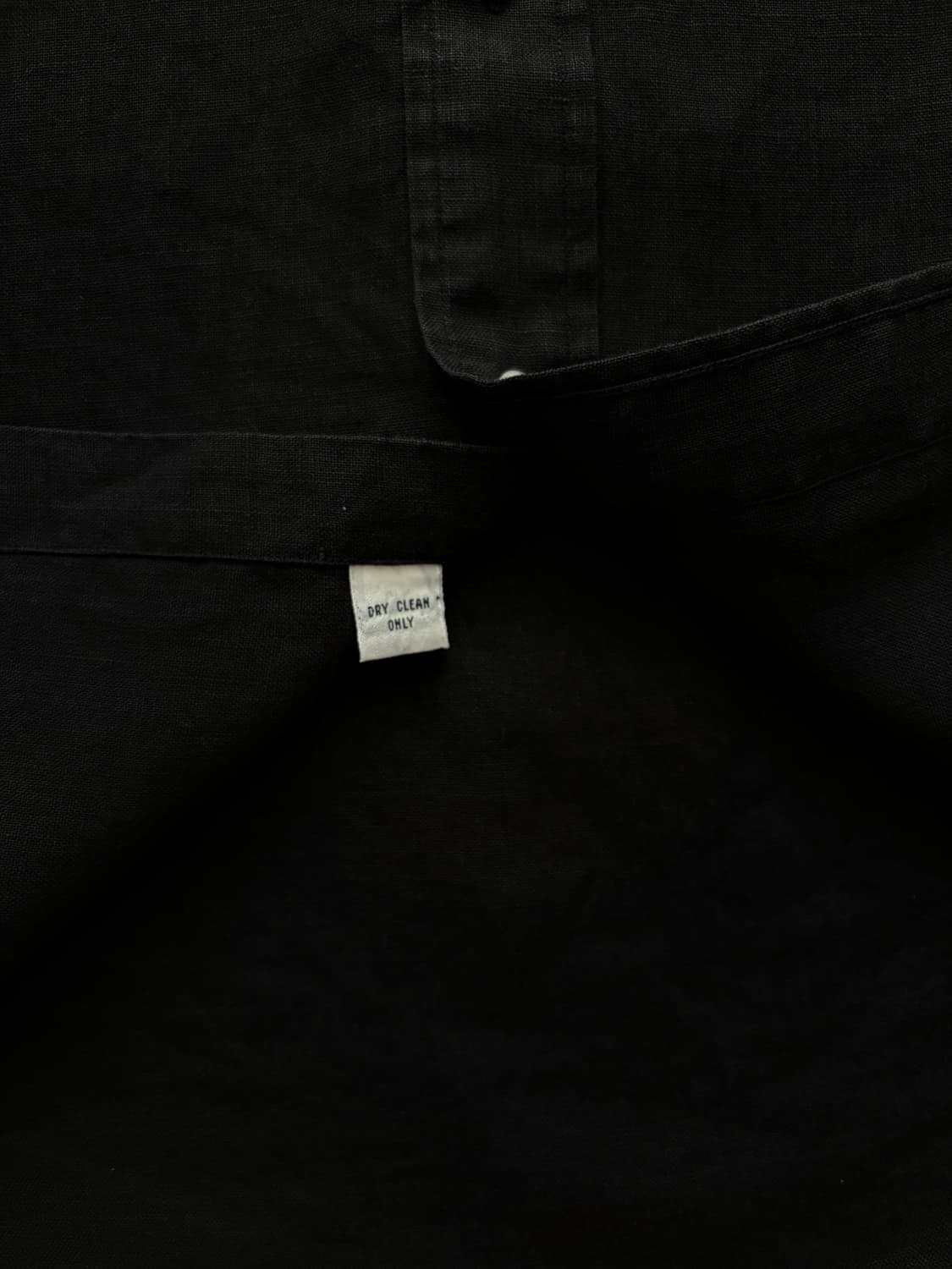 Polo 폴로랄프로렌 블랙 린넨 반팔 셔츠 상품이미지5
