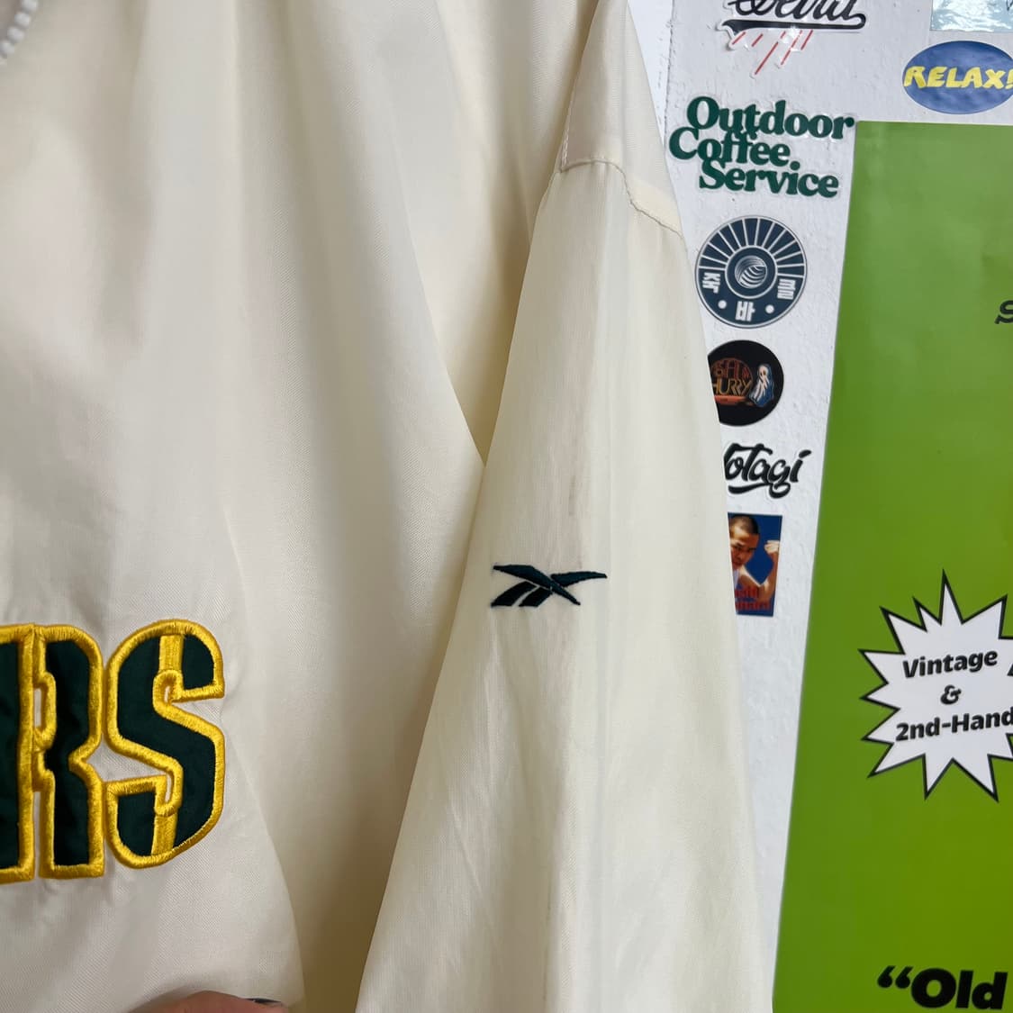 90's 리복 '패커스' 쿼터집 웜업 상품이미지5