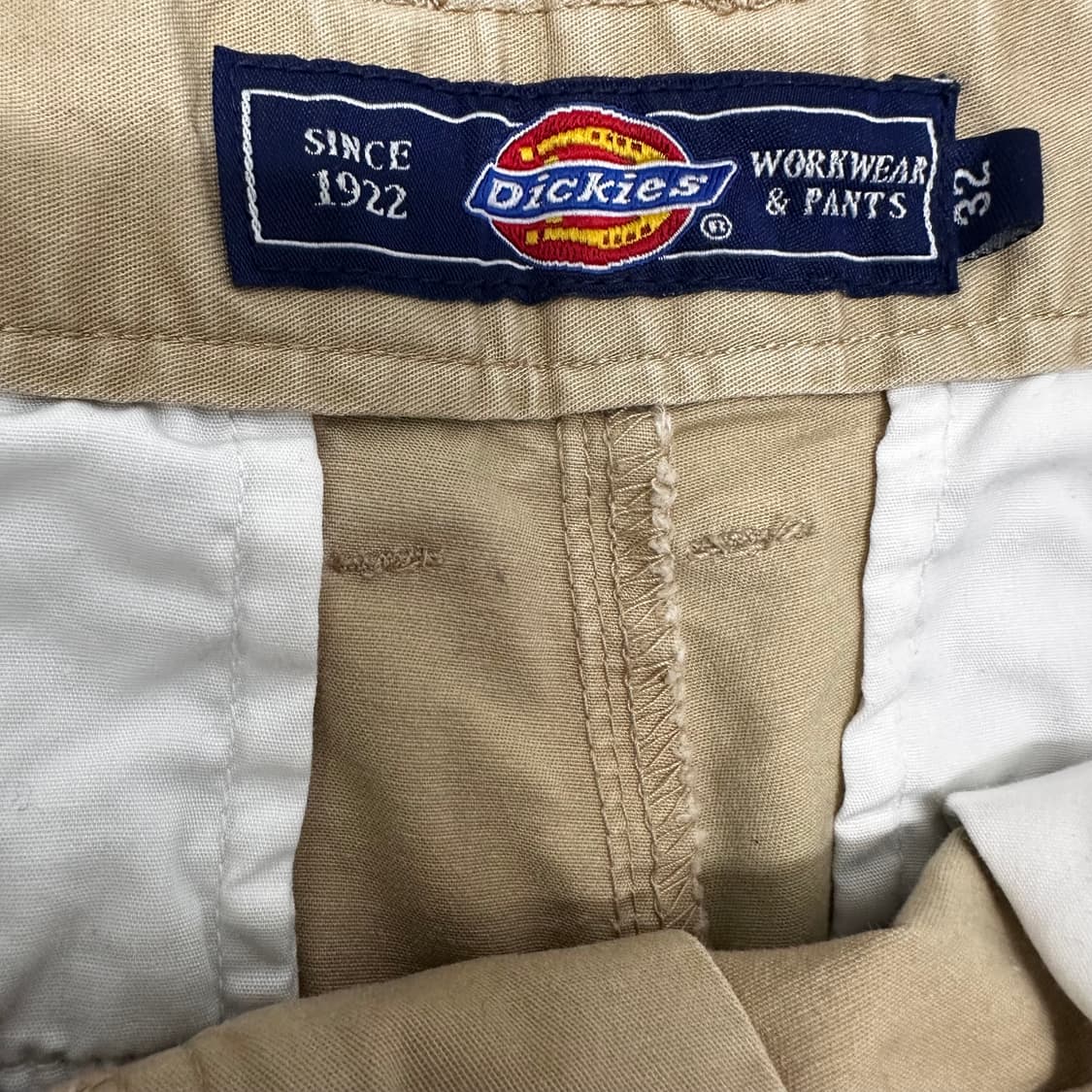 Dickies 디키즈 코튼 반바지 베이지 32인치 상품이미지7