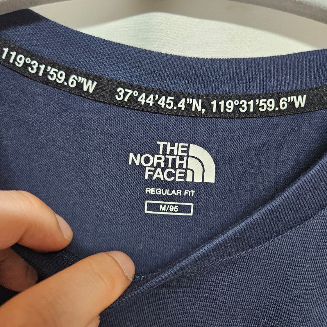 노스페이스 화이트라벨 레귤러핏 반팔 티셔츠 M 상품이미지3