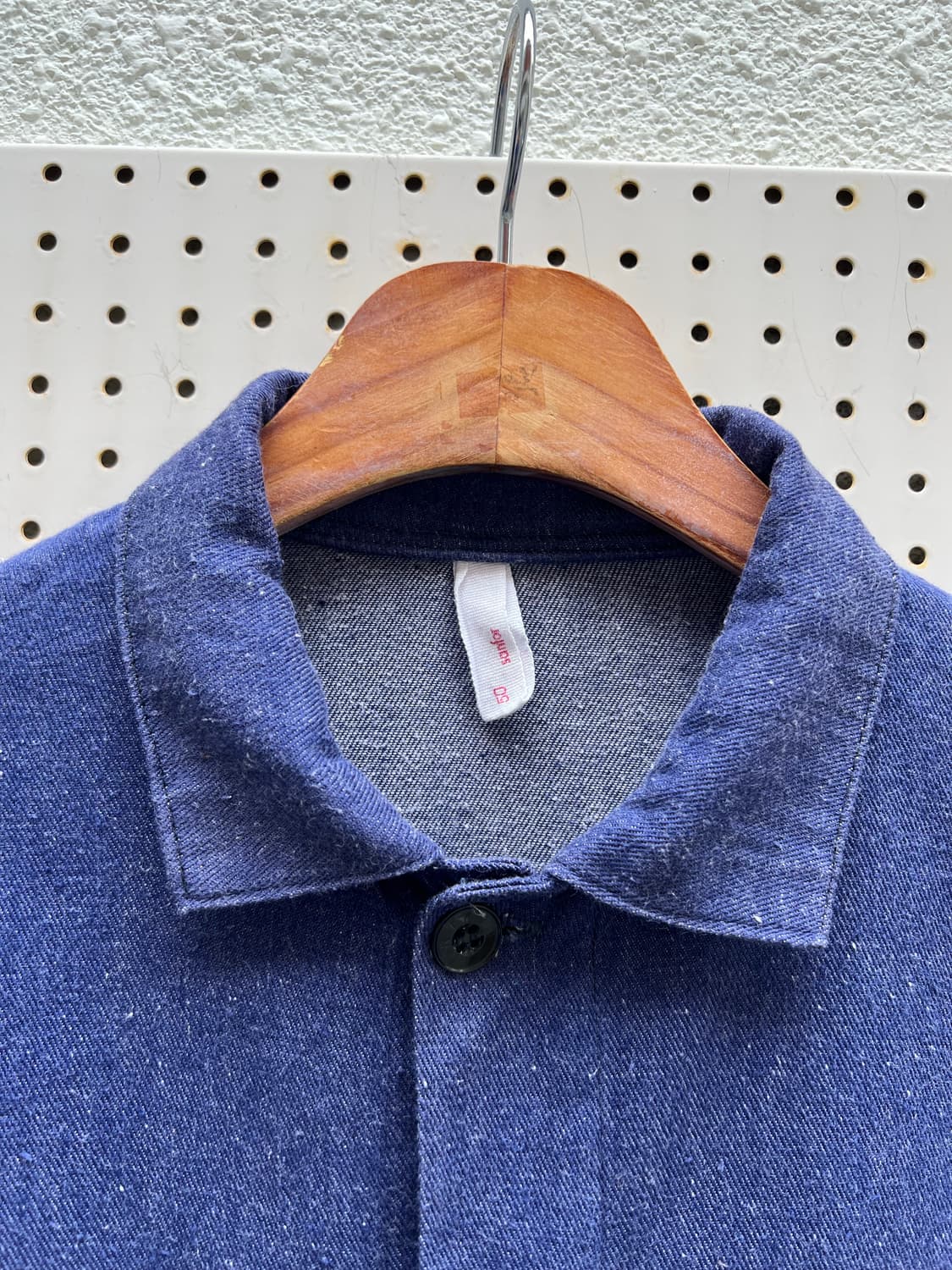 OLD EURO HAIRY DENIM VINTAGE 데님프렌치워크자켓 상품이미지7