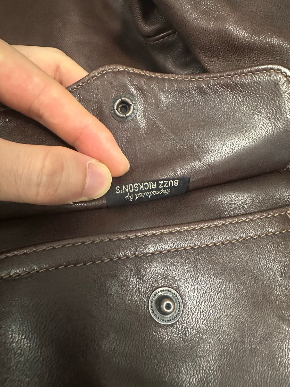 버즈릭슨 a2 말가죽 자켓 40사이즈 상품이미지2