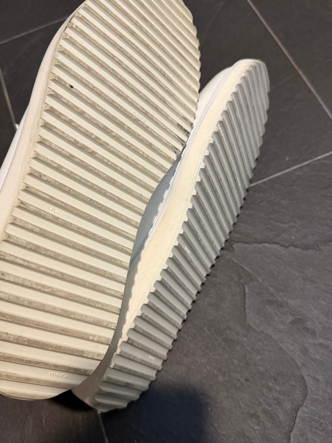 MORT × SWEAR 화이트 레더 더비 상품이미지4