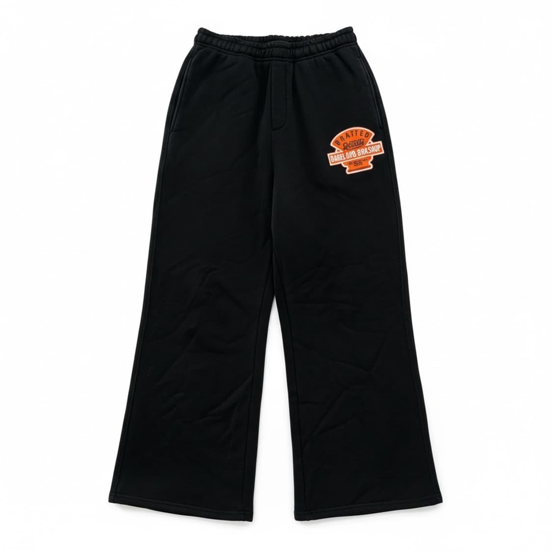 배드블러드 블랙 와이드 팬츠 XS 상품이미지1