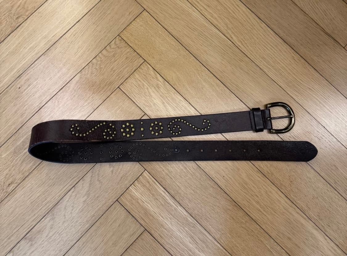 빈티지 스터드 벨트 75cm 상품이미지4