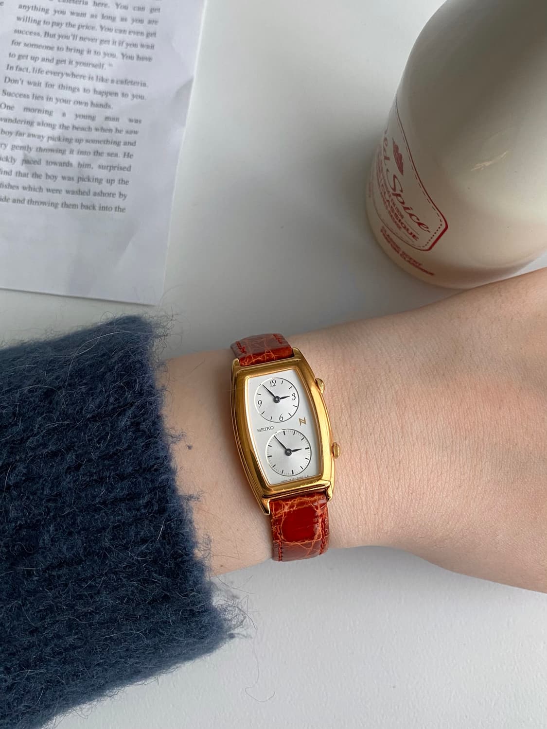 Seiko 세이코 노이에 듀얼타임 쿼츠 레이디스 상품이미지8