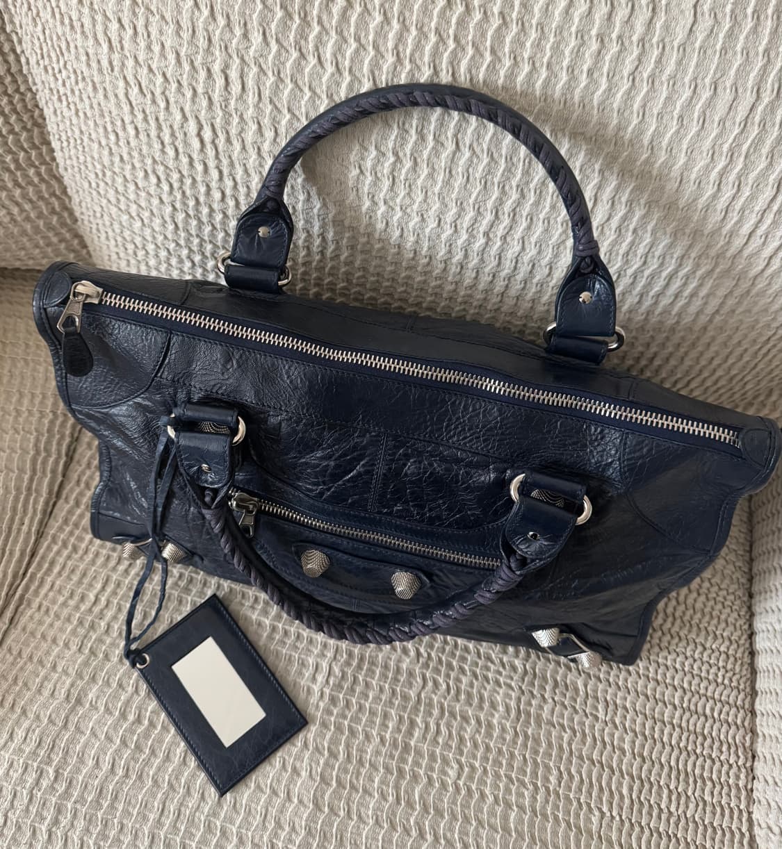 발렌시아가 자이언트 모터백 시티백 워크 L 토트백 상품이미지4