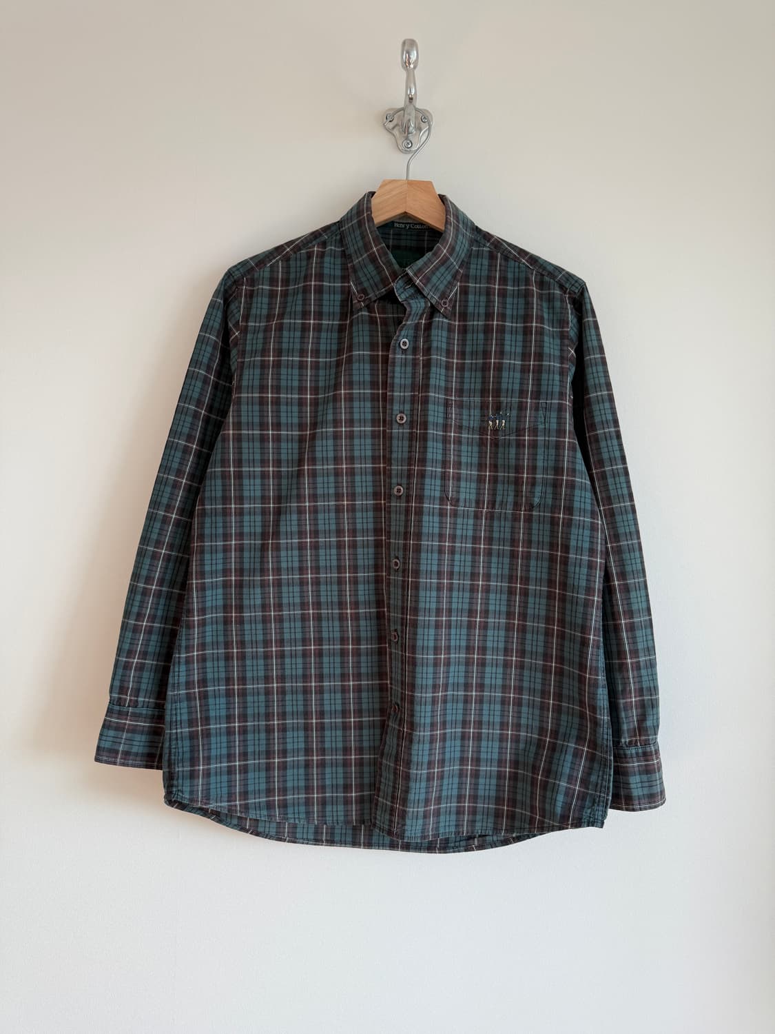 헨리코튼(Henry Cotton's) 체크 셔츠 상품이미지1