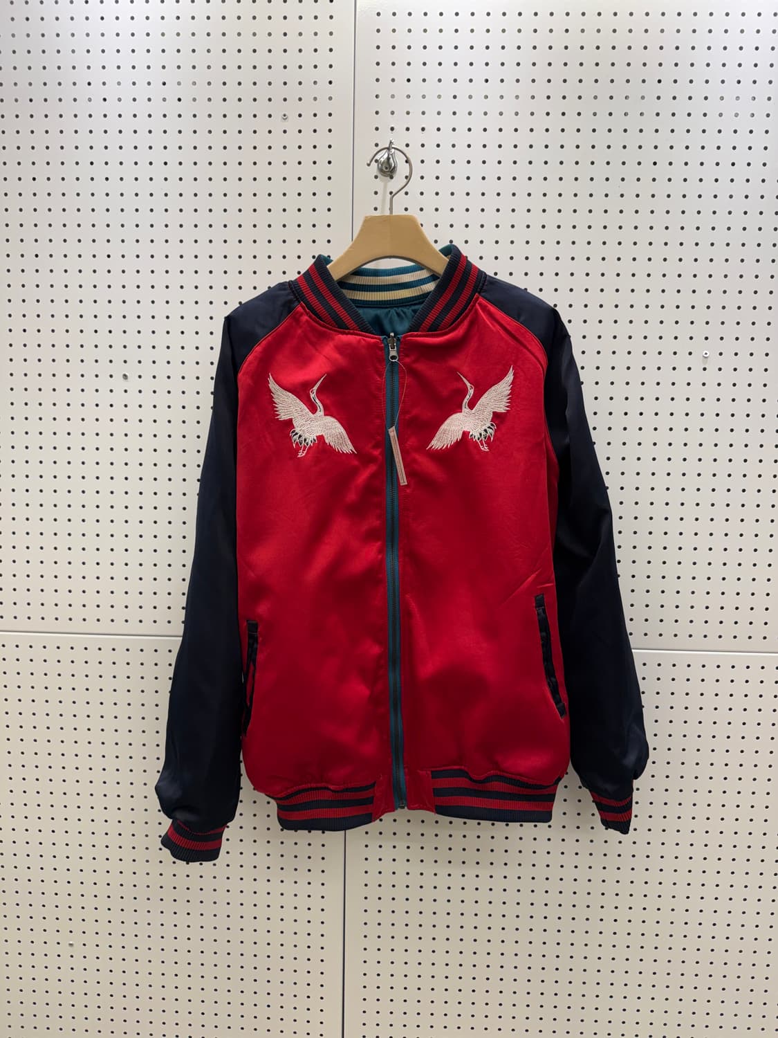 U.S. Navy 자수 리버시블 스카쟌 자켓 U1207 상품이미지6