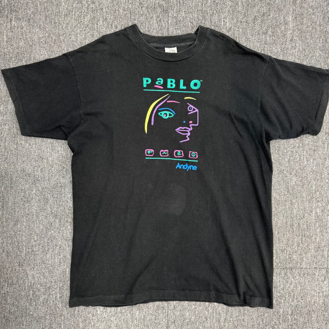 빈티지 피카소 티셔츠 상품이미지1