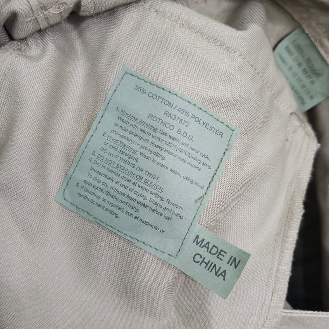 ROTHCO 카고팬츠- 우먼24-25정도 상품이미지9