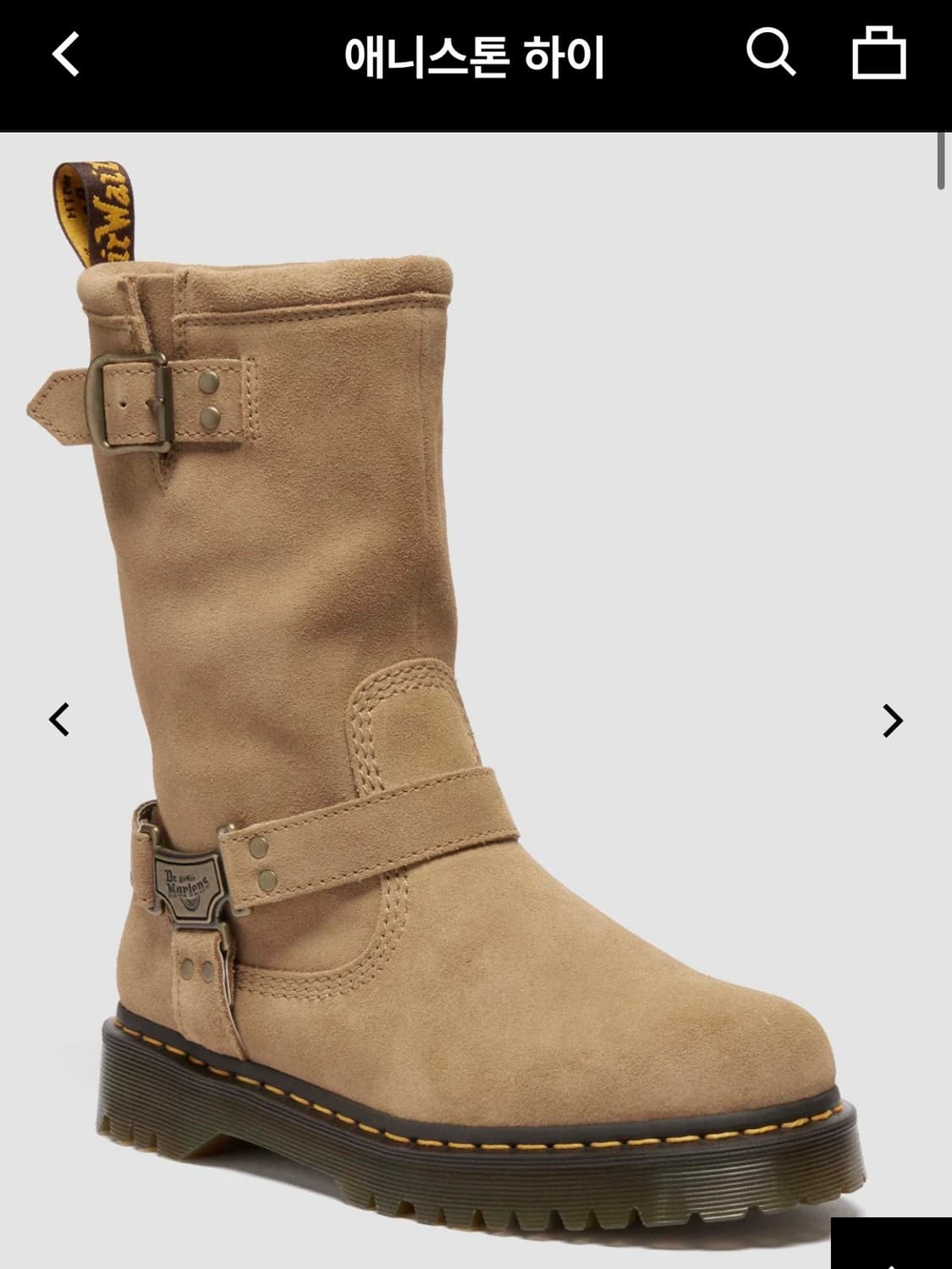 새상품)닥터마틴 애니스톤 하이 240mm 상품이미지4