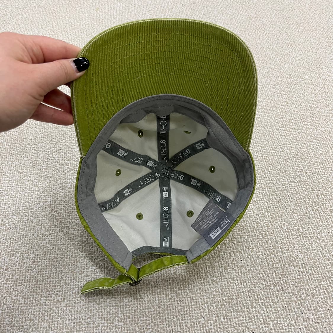 F 뉴에라 워시드 덕 캡 모자 0220M 상품이미지5