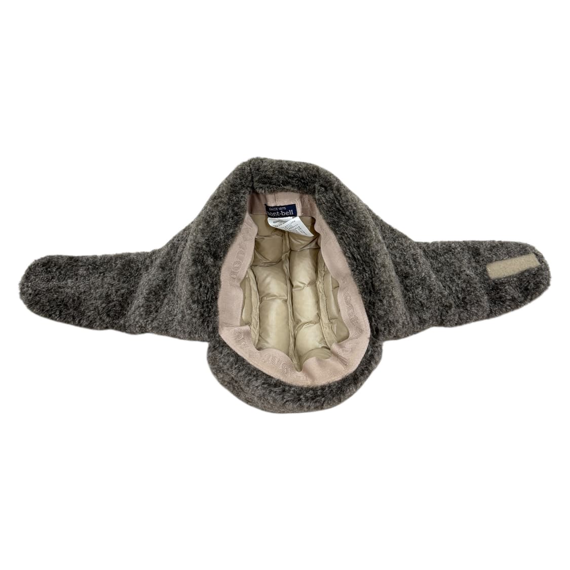 몽벨 빈티지 트루퍼햇 귀도리 나일론 방한 고소모 모자 실버그레이 상품이미지6