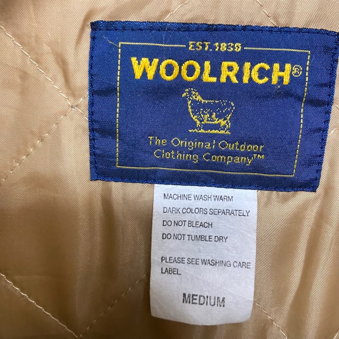 Wollrich beige cotton jumper 상품이미지5