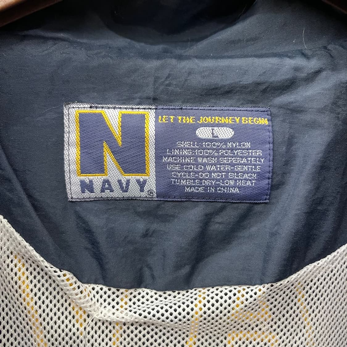 90s US NAVY 아카데미 윈드 브레이커 IPFU 상품이미지7