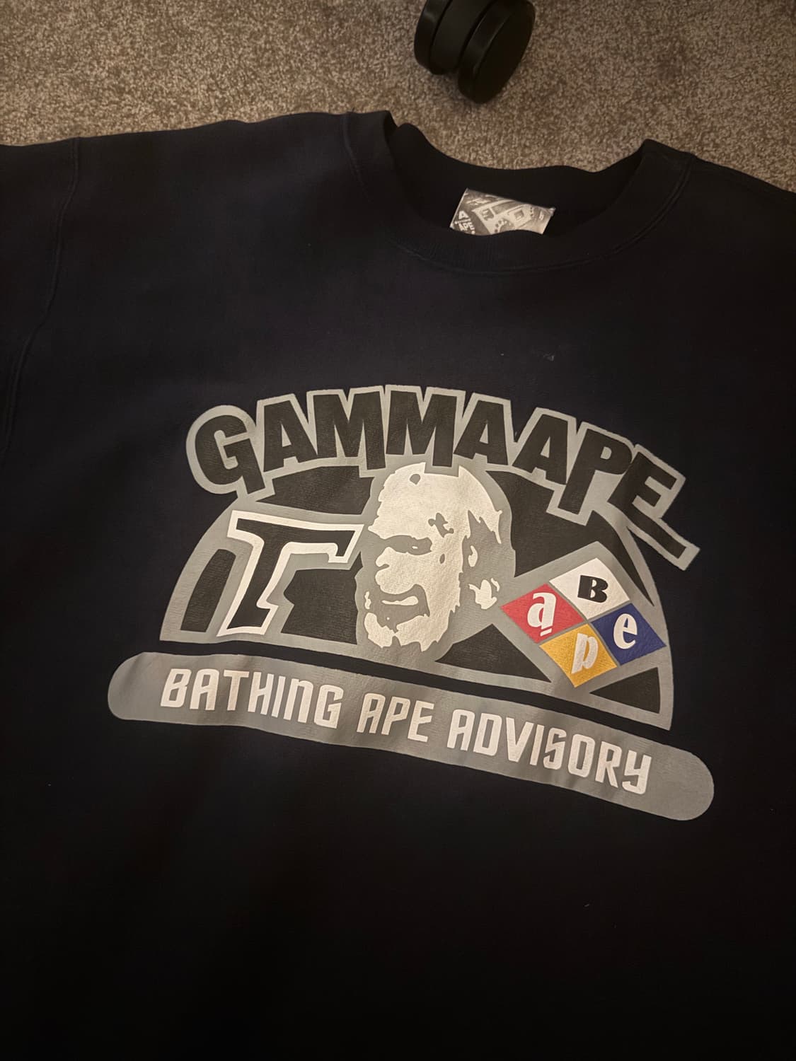 2014 Bape gamma ape sweat L 상품이미지1