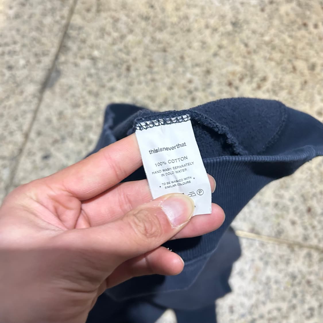 디스이스네버뎃(Thisisneverthat)Tint intl 맨투맨 상품이미지5