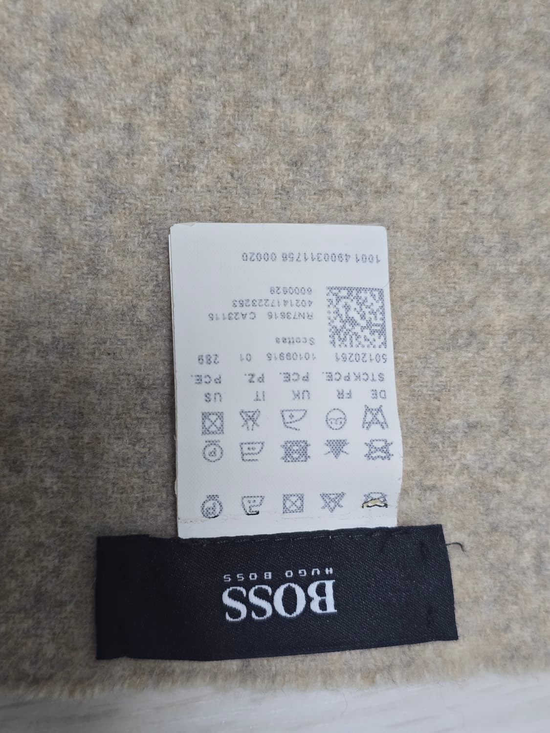 휴고보스 hugoboss 캐시미어 100 목도리 상품이미지7