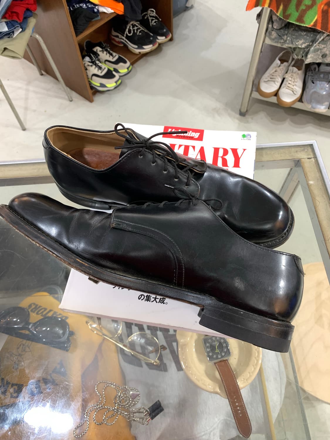 70년대 미 해군 서비스 슈즈 280 285 해군단화 상품이미지8