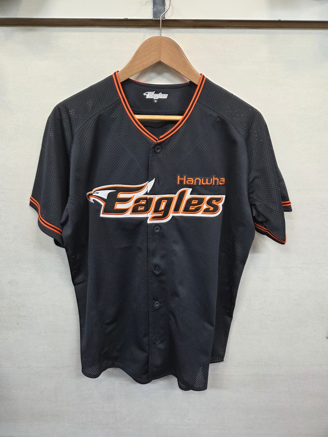 한화이글스 노마킹 원정 유니폼 져지반팔 다크그레이 95 상품이미지1