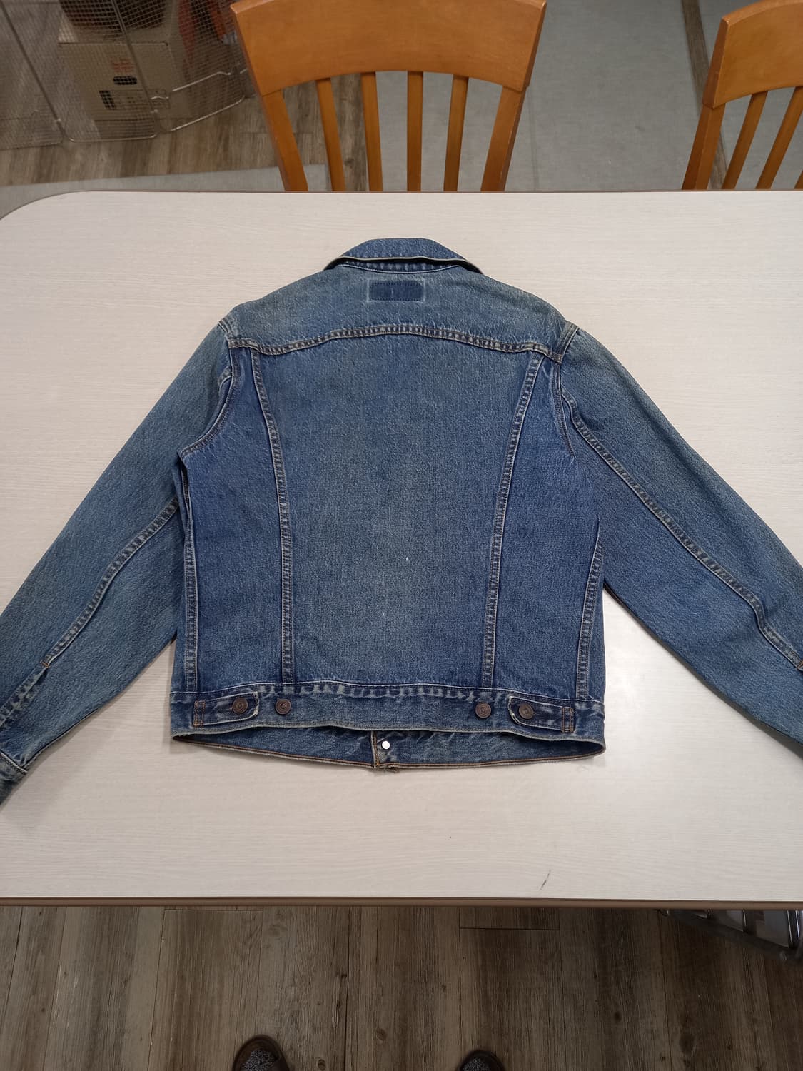 L100 90's 리바이스70505 데님자켓 L-690 상품이미지2