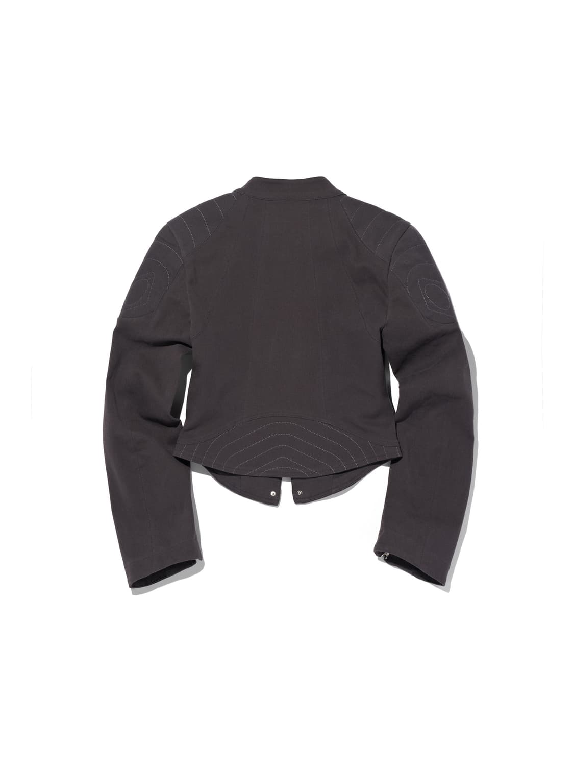 미스치프 바이커자켓 COTTON BIKER JACKET CHARCOAL 상품이미지2