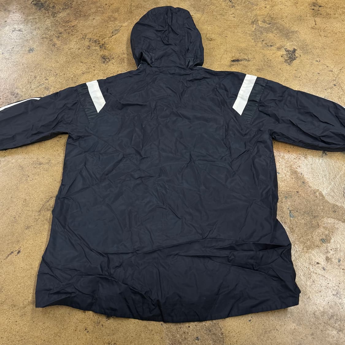 [정품/79] 아디다스 현대 울산 검정색 바람막이 b10 상품이미지4