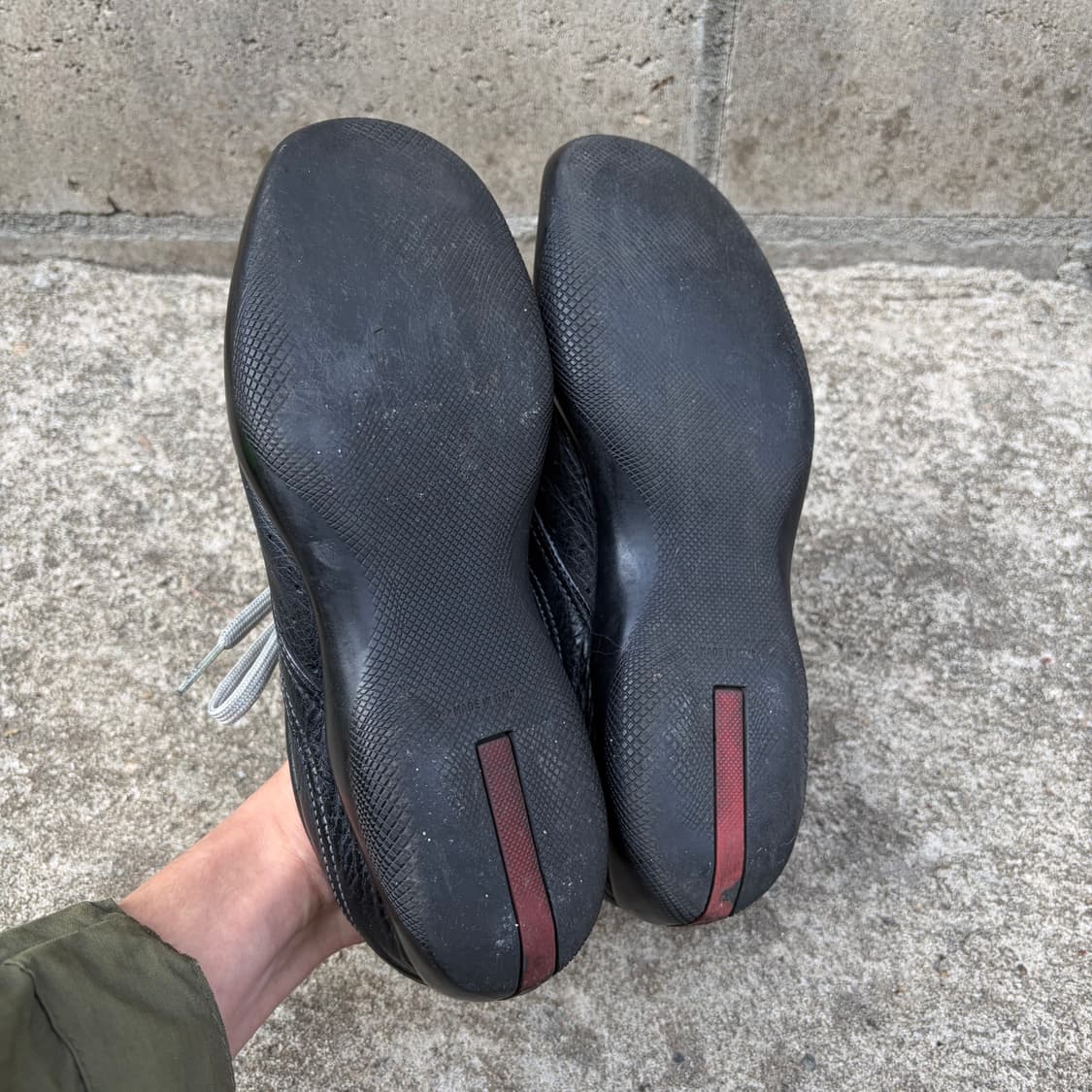 프라다 스포츠 레더 스니커즈 상품이미지5