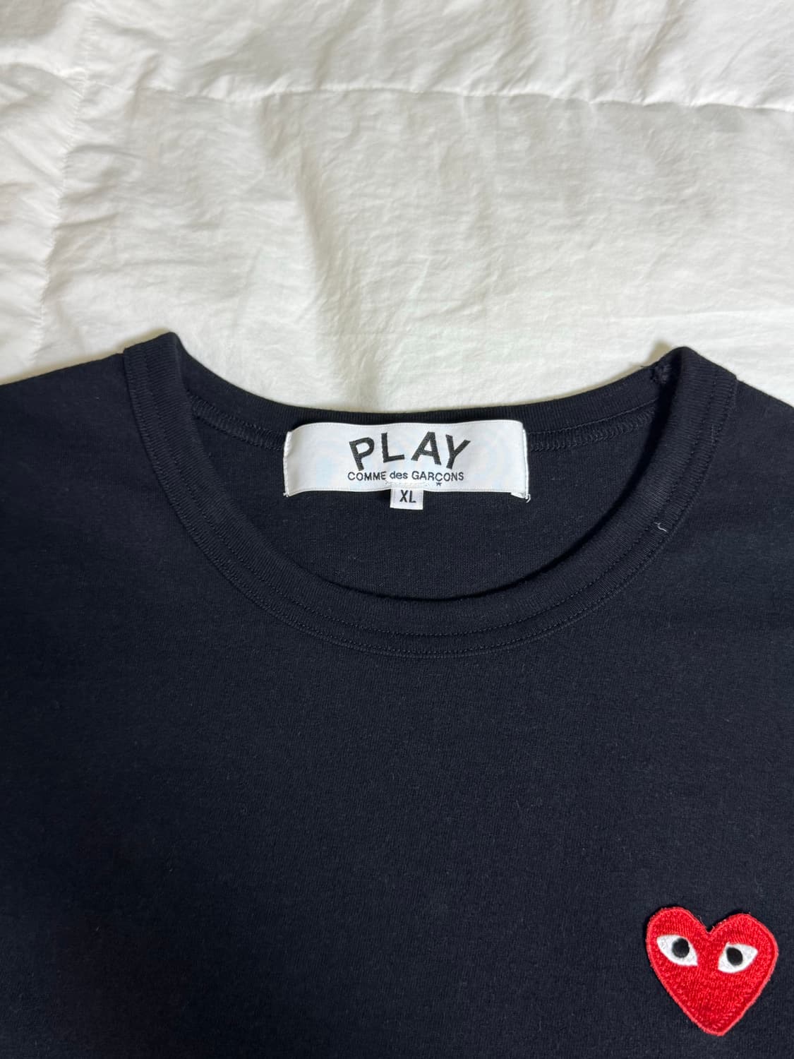 Play Comme des Garcons Red Heart T-Shirt 상품이미지4