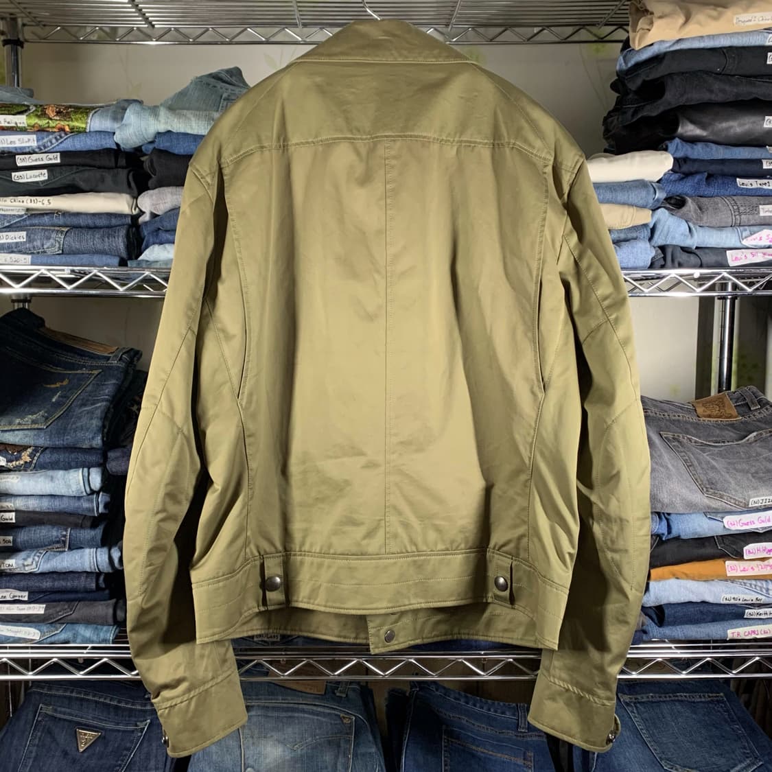 [표기 M, 실측 L] 폴로 랄프로렌 크롭핏 라이더재킷 상품이미지4