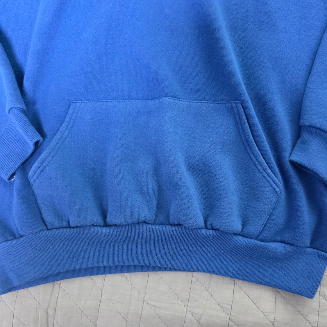 [XL] 80s 빈티지 러셀 애슬레틱 코랄 블루 후드티 상품이미지3