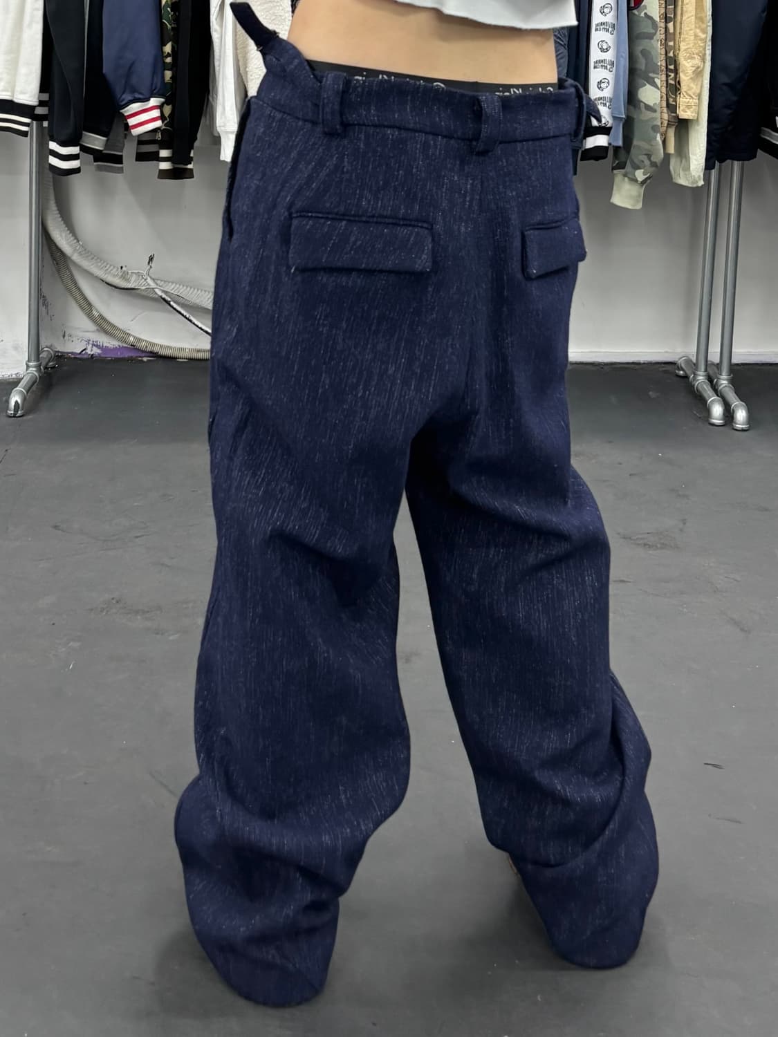 해칭룸 트위드 울 팬츠 상품이미지5