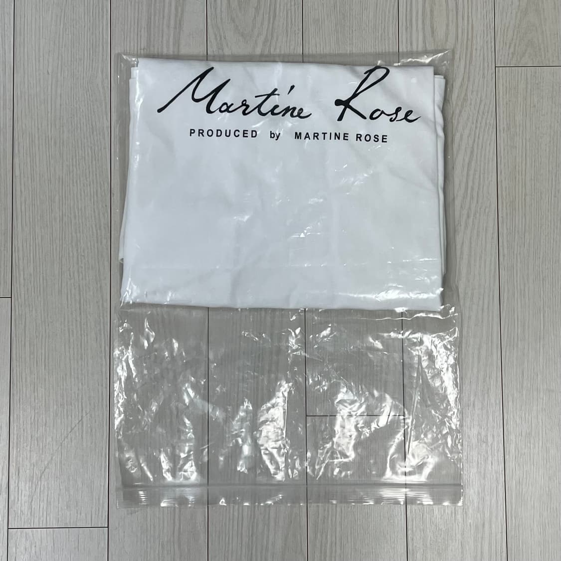 마틴로즈 클래식 로고 티셔츠 화이트 L 상품이미지4