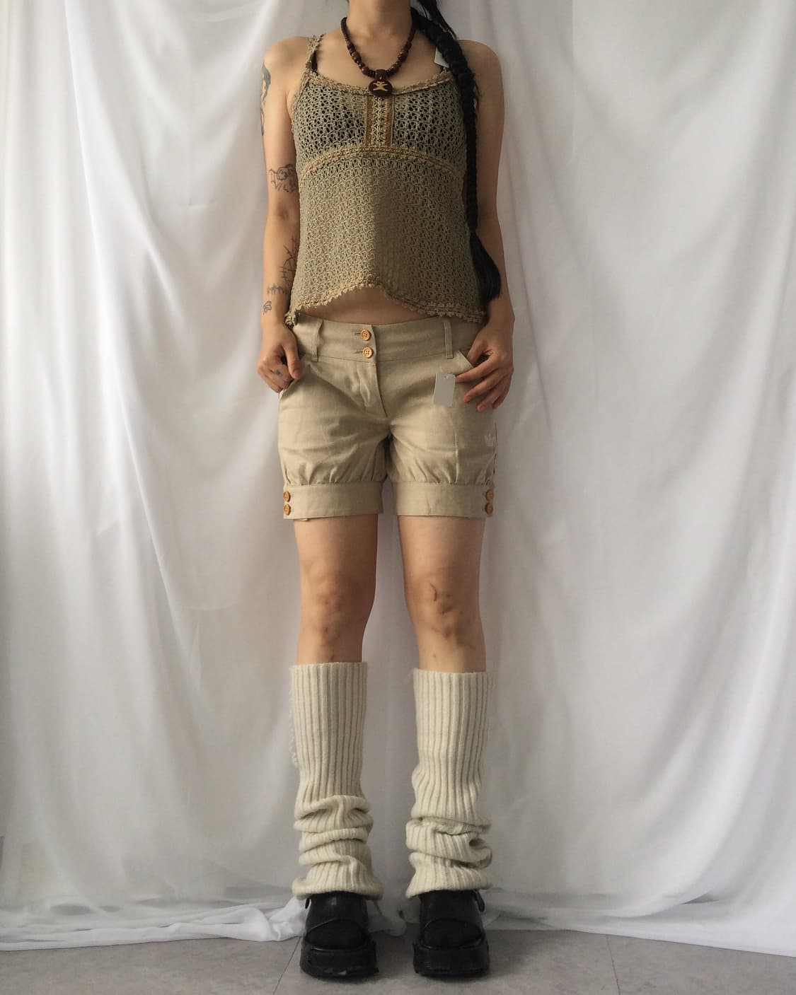 Crochet sleeveless 상품이미지1