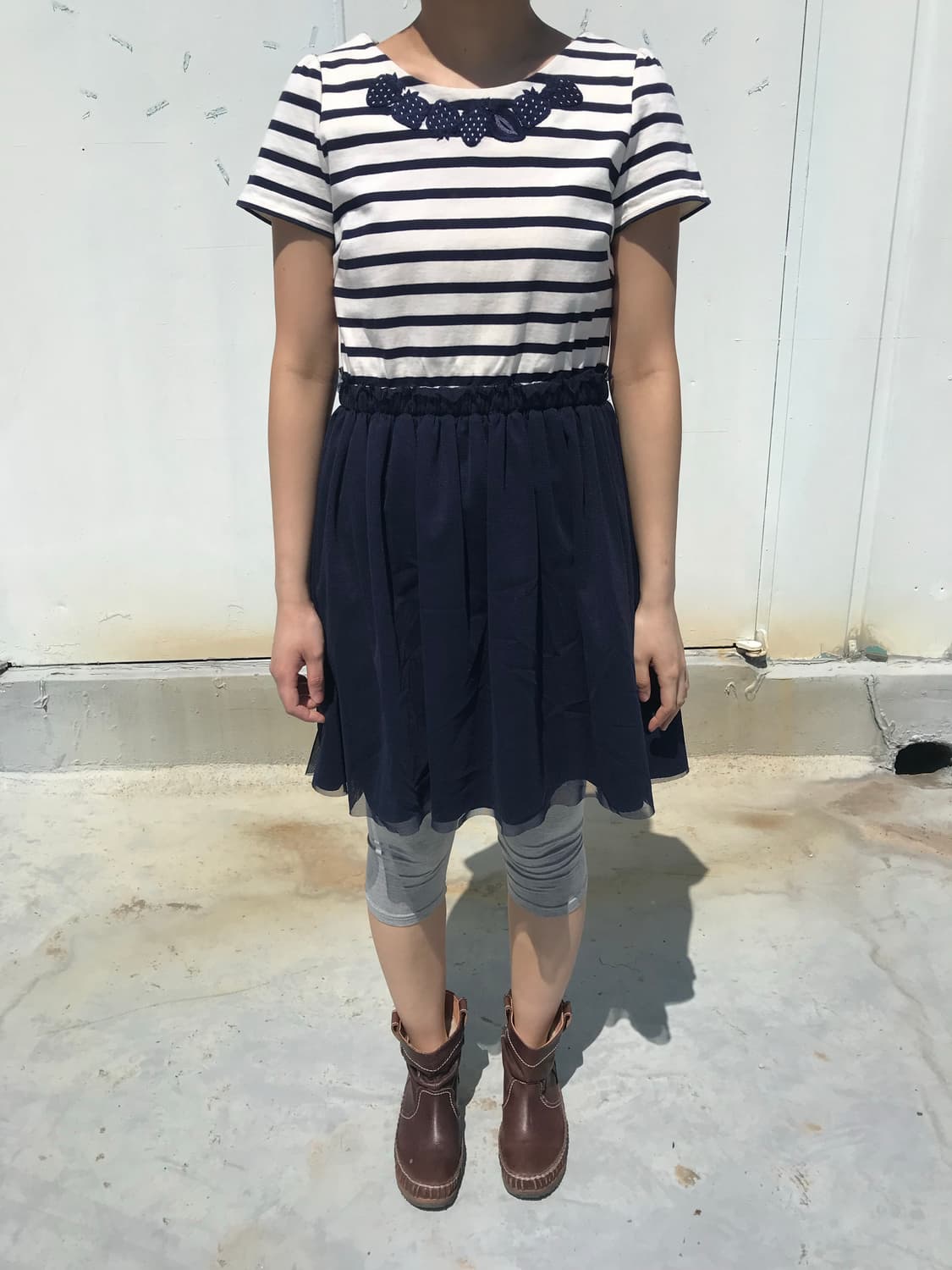 DOLLY GIRL by ANNA SUI 딸기 스트라이프 원피스 상품이미지3