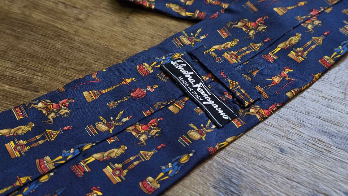 페라가모 빈티지 넥타이 상품이미지3