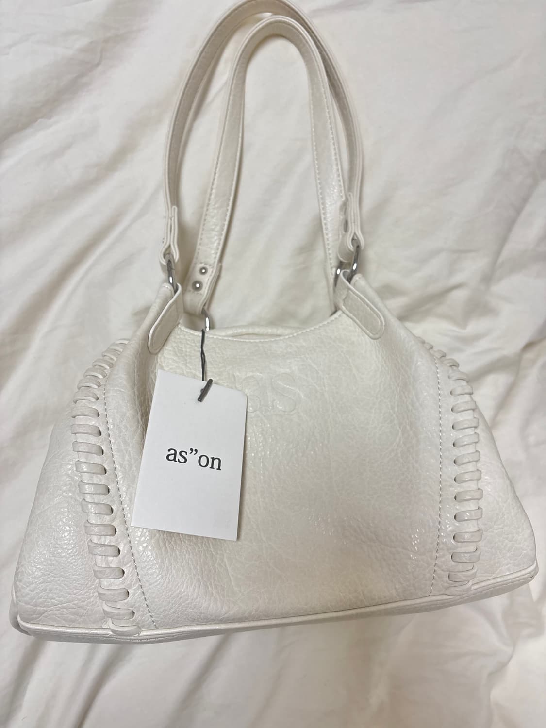 애즈온 보니타 미니백 아이보리 상품이미지2