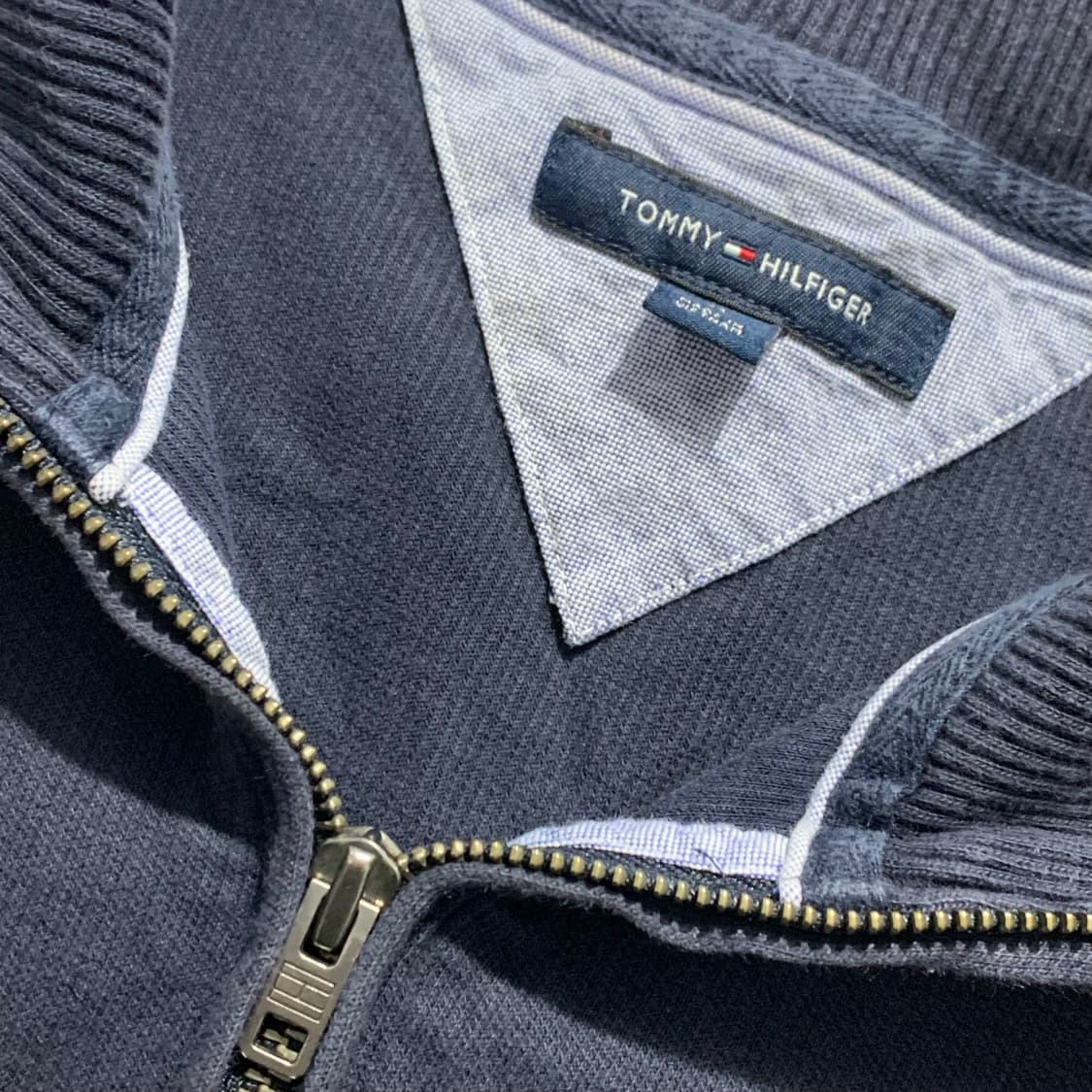 타미힐피거 코튼 와플 반집업  상품이미지3